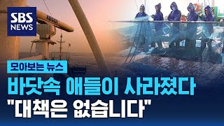 바닷속 애들이 사라졌다…"대책은 없습니다" / SBS / 모아보는 뉴스