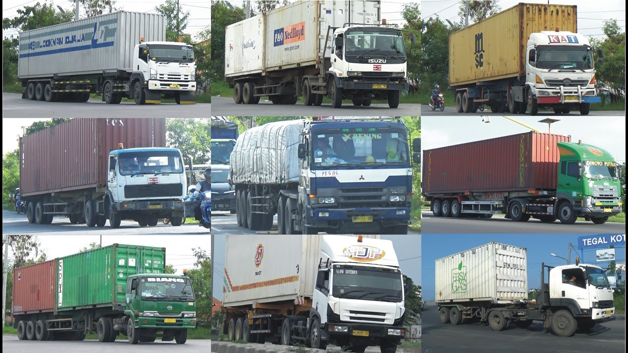  TRUK  KONTAINER HINO  500 MITSUBISHI FUSO ISUZU GIGA 