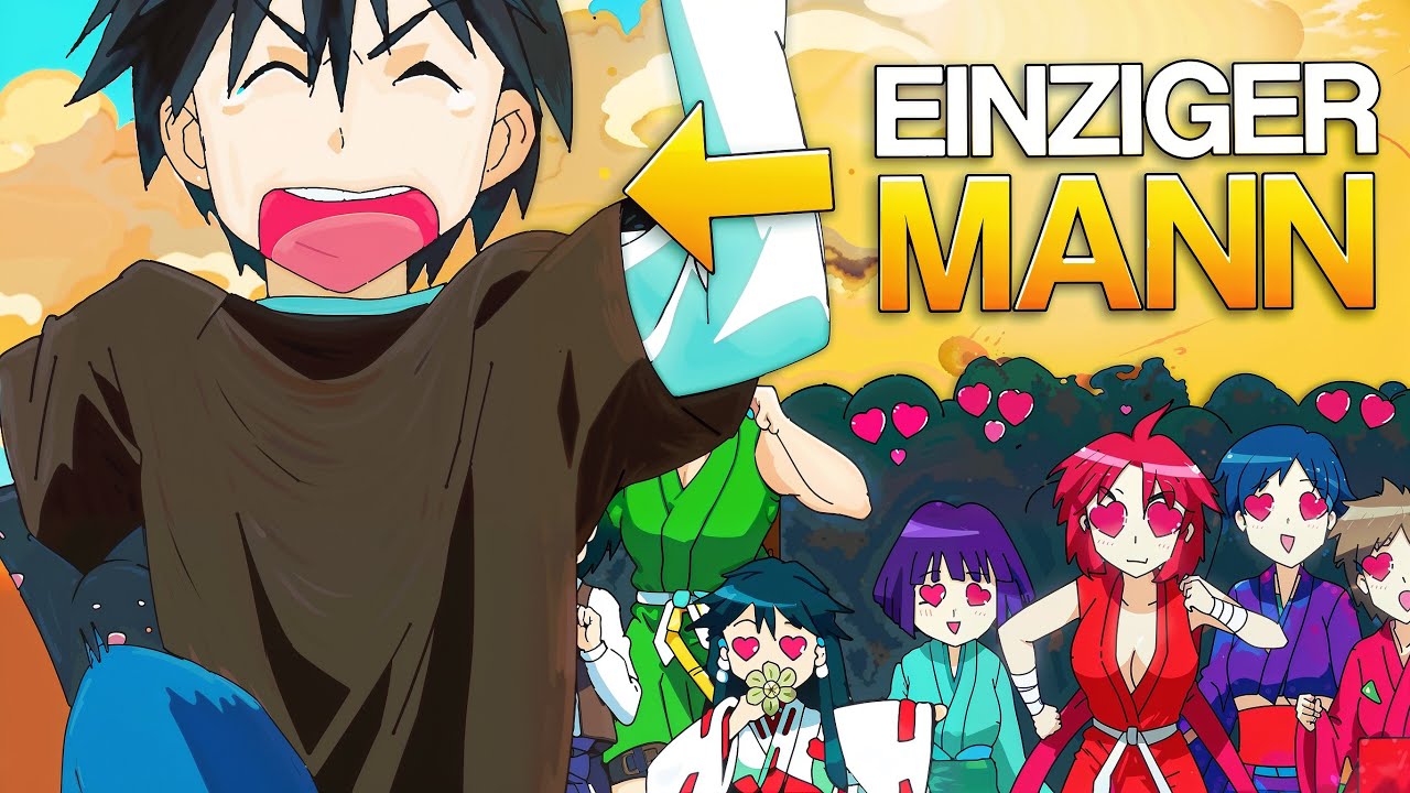 Er Steckt Auf Einer Insel Mit Nur Mädchen Fest!