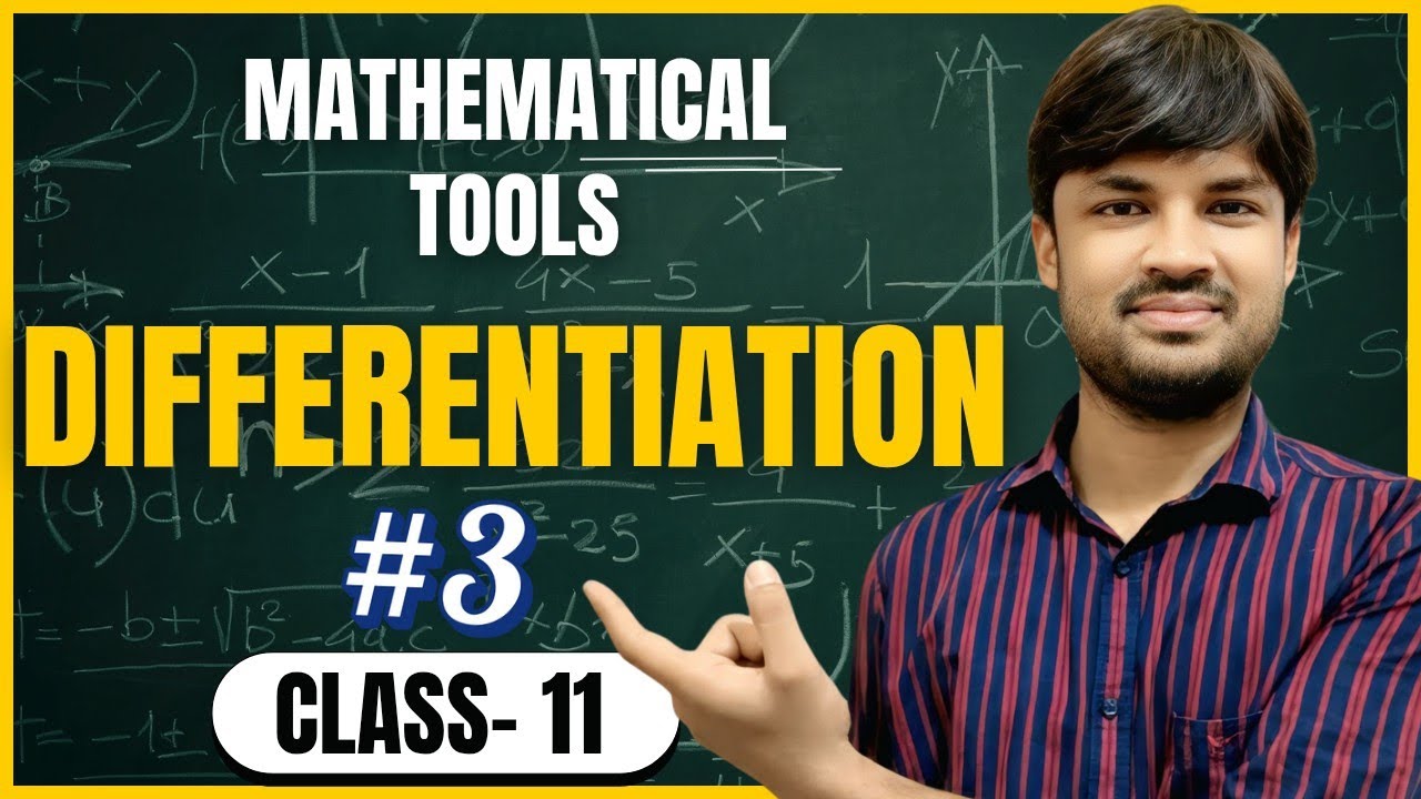 Mathematical tools - Differentiation (Part-3)| Class 11 physics | slope of a line | Vishal tiwari