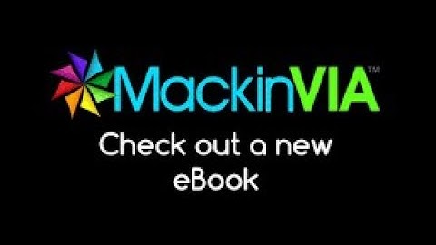 MackinVia Ebooks & Digital Audiobooks