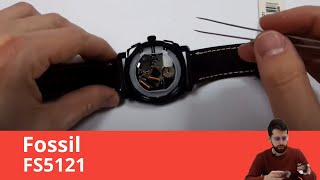 Часы Fossil FS5121 - Обзор, Настройка, Замена Батарейки