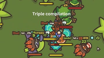 Taming.io - Triple spike & Kill compilation 4