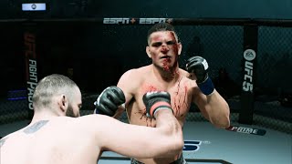 UFC 5: Roman Dolidze VS. Nick Diaz
