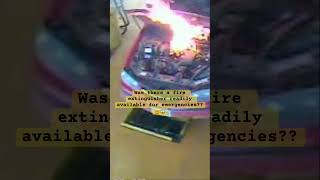 Car goes up in flames in auto shop #jjsafetyllc #safetyfirst #safetyfails