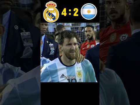 Argentina 🆚 Real Madrid | Imaginary Penalty Shootout Final 2026 | Highlights #shorts #football