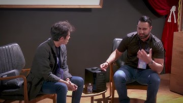 Promise Technology Field Applications Engineer interviewed by Simplemente at ExpoCine 2019