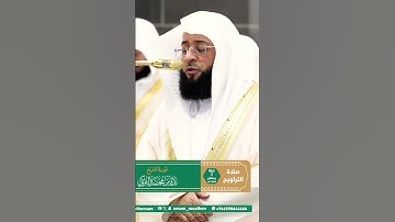 تلاوة جميلة جداً لفضيلة الشيخ د. بدر التركي من صلاة التراويح ليلة 3 رمضان 1446ه‍ـ