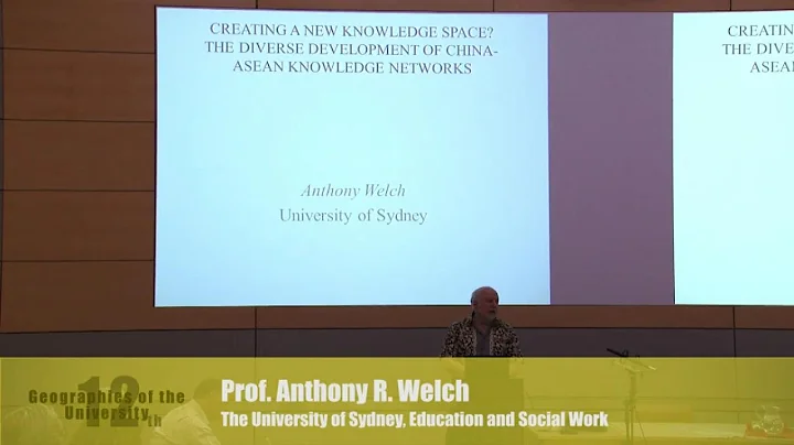 Anthony R. Welch: "Creating a New Knowledge Space?...