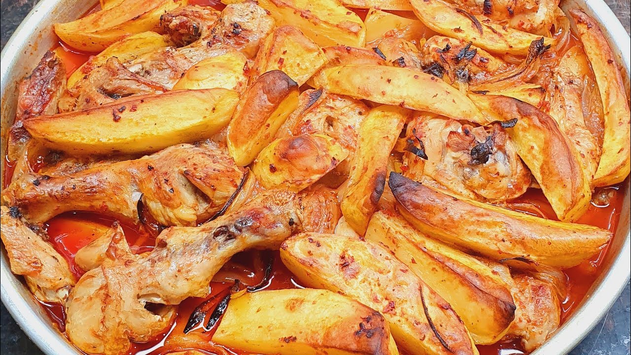 Tavuklu Patates ve Pirinç Pilavı Tarifi ✔️