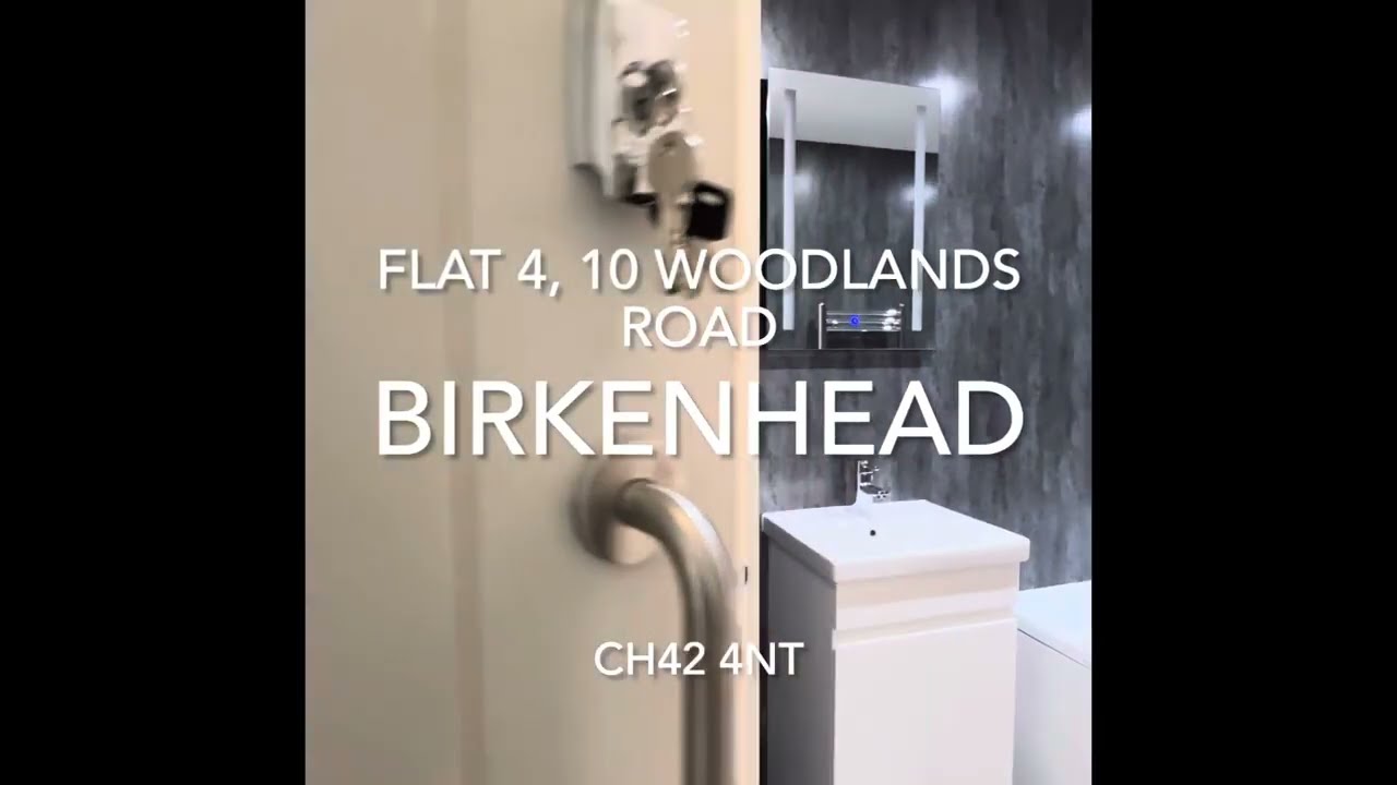 Flat 4, 10 Woodlands Road, Birkenhead CH42 4NT FOR RENT NOW