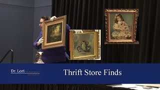 Thrift Store Finds - Paintings Valued by Dr. Lori