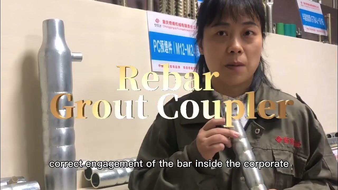 Rebar Grout Coupler Strong and Easy to Install Solution for