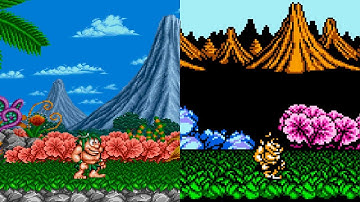 Joe & Mac: Caveman Ninja - All Versions Gameplay (HD)