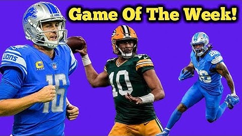NFL 2024 | Game Of The Week! Green Bay Packers vs. Detroit Lions Game Highlights Season Week 14