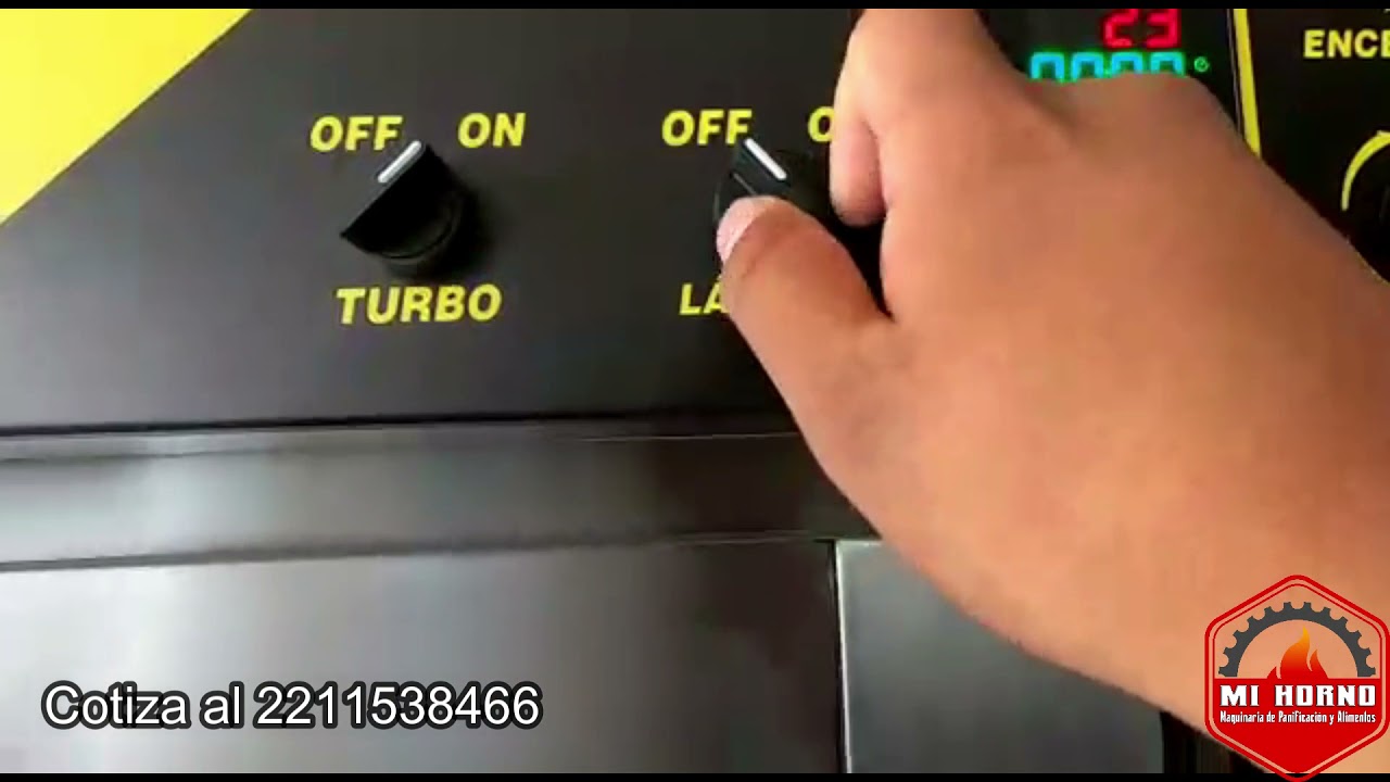 HORNO DE CONVECCION GOLIAT - YouTube