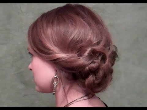 braided bun Twist and Go! Updo for girls on the go