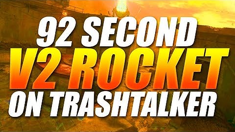 COD WW2: 92 Second V2 - World