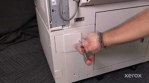 Xerox® PrimeLink® C9065 / C9070 How to Replace the Ozone Suction Filter