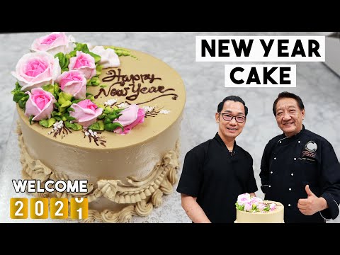 Video: Cara Menghias Kue Untuk Tahun Baru