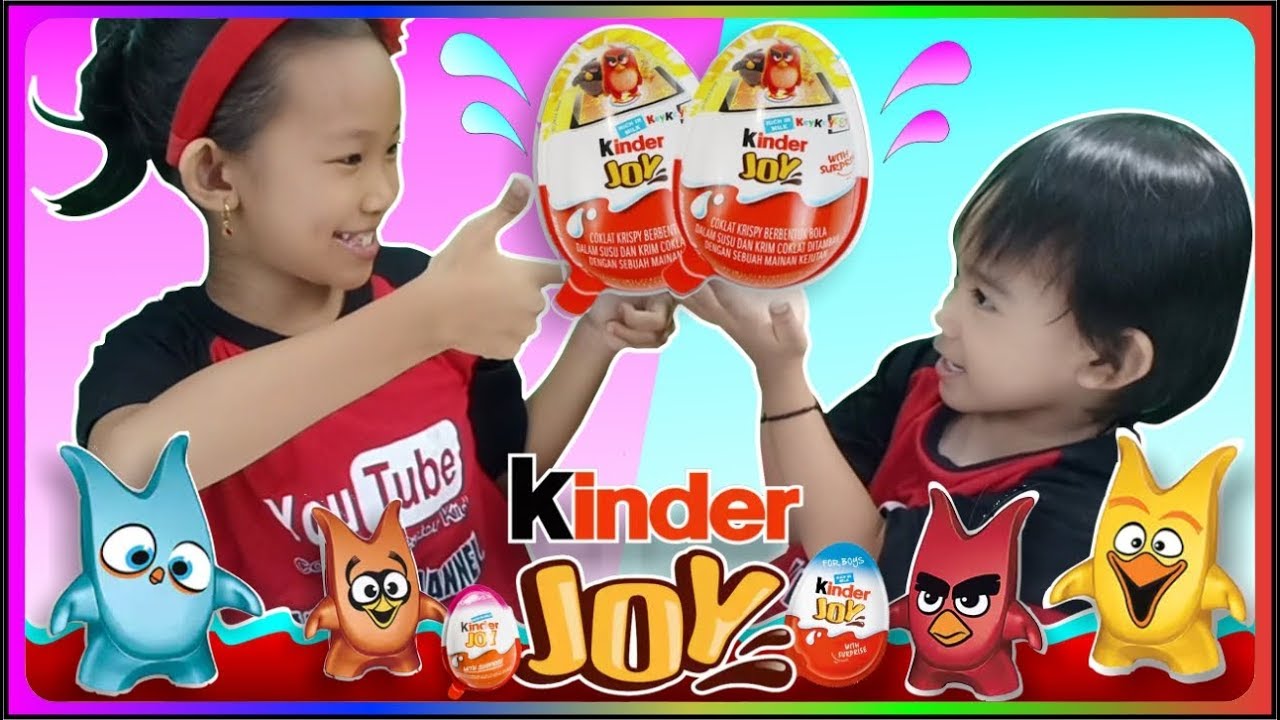 KINDERJOY ANGRY BIRDS | Review dan unboxing mainan penuh kejutan