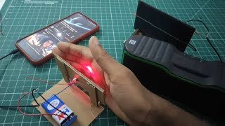 LiFi Project | Wireless Data Transmit With Laser Light