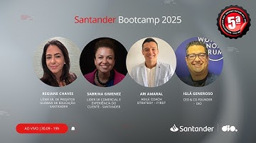 Lançamento Bootcamp Santander 2025