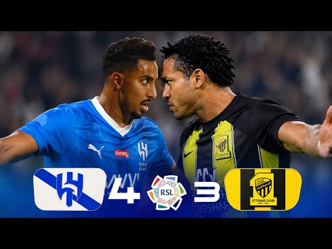 أعظم ريمونتادا في التاريخ🔥الهلال يقلب الطاولة على الاتحاد برباعية تاريخية | جنون الكلاسيكو !🔥