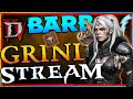 HoTA Barb - optimizing the DPS today『Barb Grind Stream』 Diablo 4 !builds