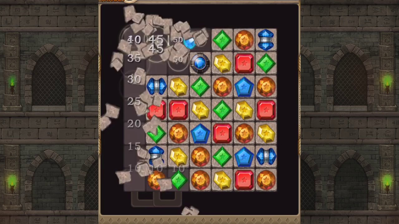 [mobile game] Jewels Temple Quest YouTube