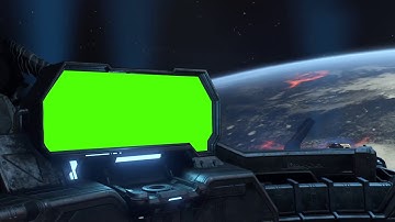 DOOM Eternal into computer green screen