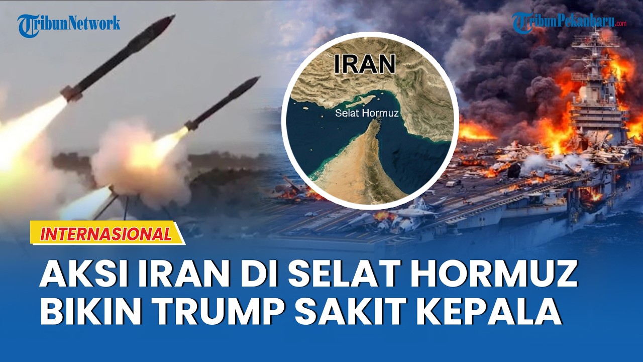 Iran Dilaporkan Tanam Ranjau di Selat Hormuz, Bikin Trump dan Sekutu Sakit Kepala