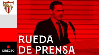 🗣 Rueda de prensa sobre actualidad del presidente del Sevilla FC  l 📡 EN DIRECTO