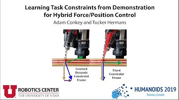 Learning Task Constraints from Demonstration for Hybrid Force/Position Control
