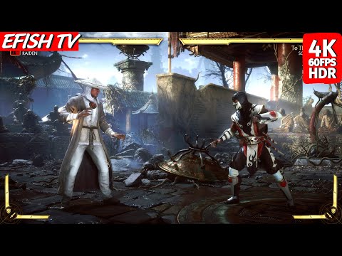Raiden vs Scorpion (Hardest AI) - Mortal Kombat 11 | PS5 4K 60FPS