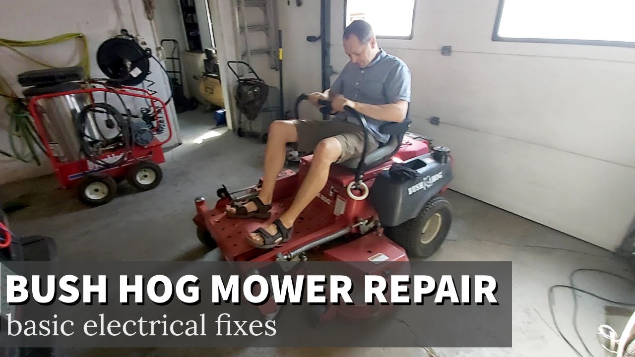 Bush Hog Zero Turn Riding Mower Repair