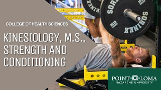 Kinesiology M.s. Strength And Conditioning Plnu
