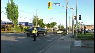 Father and son struck by driver in St. Catharines, father charged in stabbing