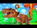 TAMING A Dino in Roblox Dinosaur Life