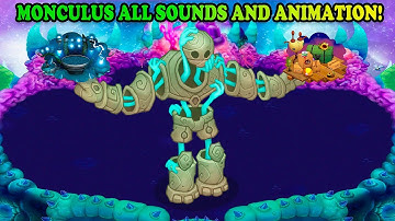 MONCULUS – All Sounds and Animation! Wublin Island, Ethereal Island, Shanty (My Singing Monsters)