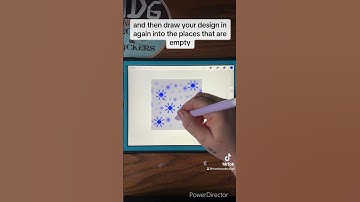 How to make a seamless pattern on procreate #procreate #art