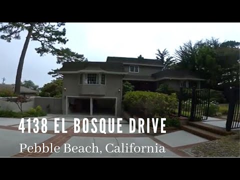 4138 El Bosque Drive, Pebble Beach, CA home video tour