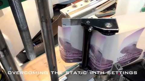 Overcoming Static Problem In Plastic Labels Self Adhesive