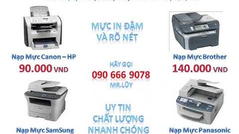 Nạp Mực Máy In Tại Phú Mỹ Hưng Quận 7 090 666 9078