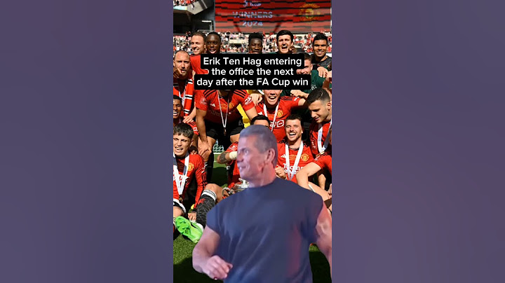 POV: Erik Ten Hag after the FA Cup final 🥶 #facup #eriktenhag #footballmemes #manunited