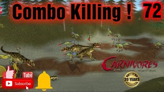 Carnivores dinosaur hunter 72 : Combo Killing T-Rex and Gigantoraptor