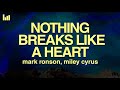 Mark Ronson Nothing Breaks Like A Heart Lyrics Feat Miley Cyrus Mark Ronson Nothing Breaks Like A Heart Lyrics Feat Miley Cyrus