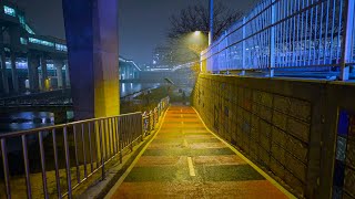Walking in Seoul Guro, Gocheok Sky Dome and Anyangcheon Stream in Rainy Night at 11 pm | 4K 60fps by Seoul Trip Walk 15,315 views 1 year ago 1 hour, 23 minutes