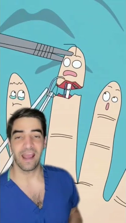 Reattach the finger