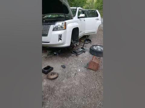 gmc terrain transmission removed no lift needed - YouTube